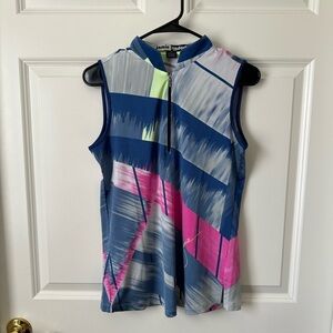 Jamie Sadock Golf Sleeveless Top Size S